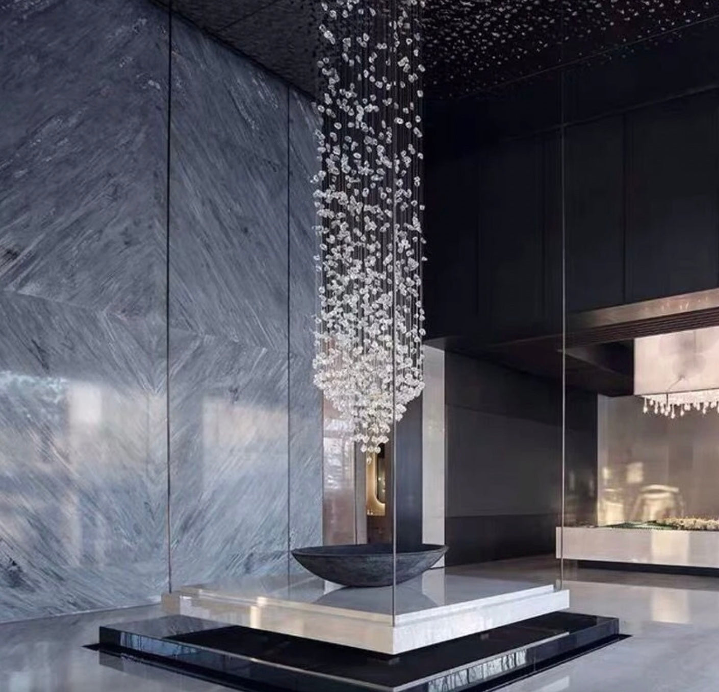 Crystal Cherise Chandelier