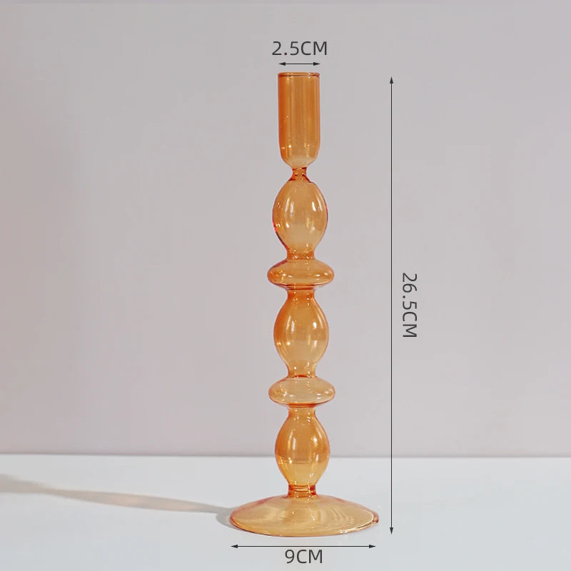 colorful vases