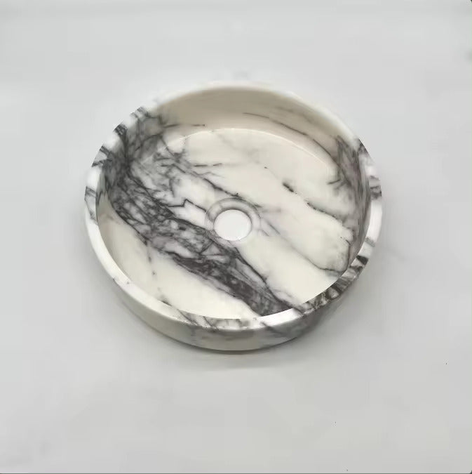 Classic Oval Marble Basin Sink | Lise Luxury