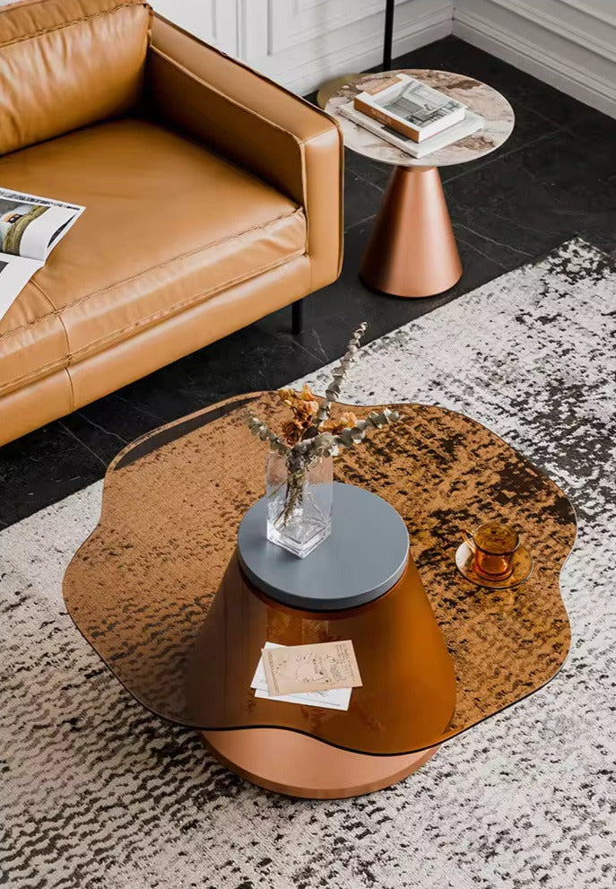 glass table