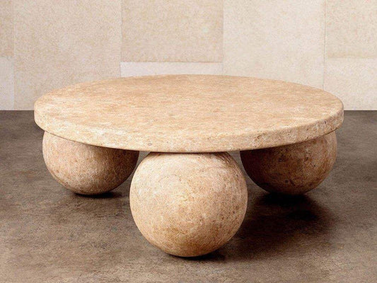 Travertine Coffee Table