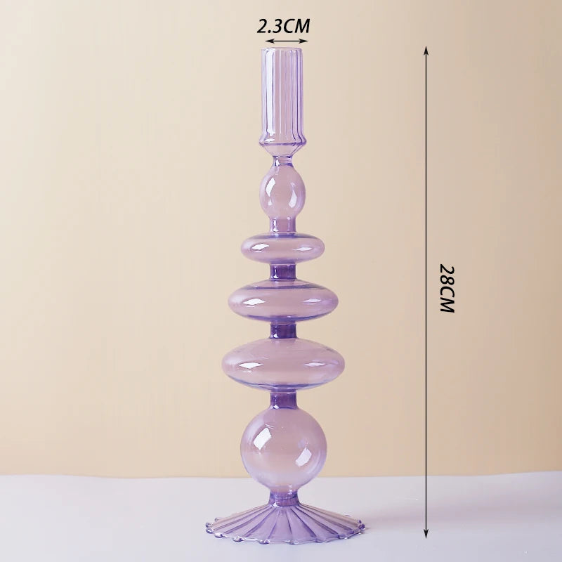 colorful vases