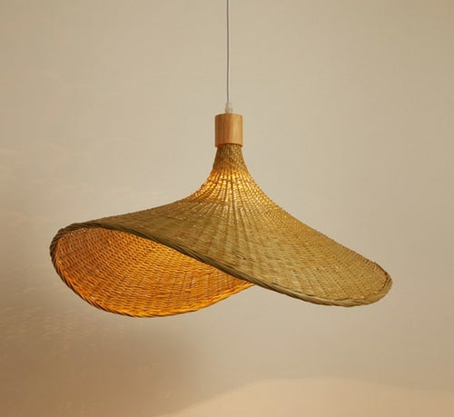 Hand Woven Bamboo Lamp Lise Luxury