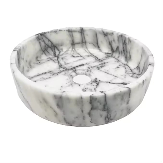 Classic Oval Marble Basin Sink | Lise Luxury