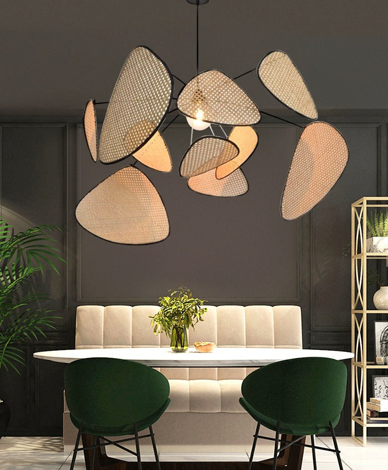 rattan chandelier Lise Luxury