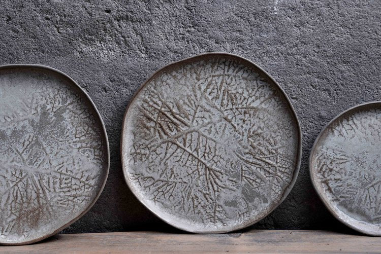 Beige Leaf - Dinner Set