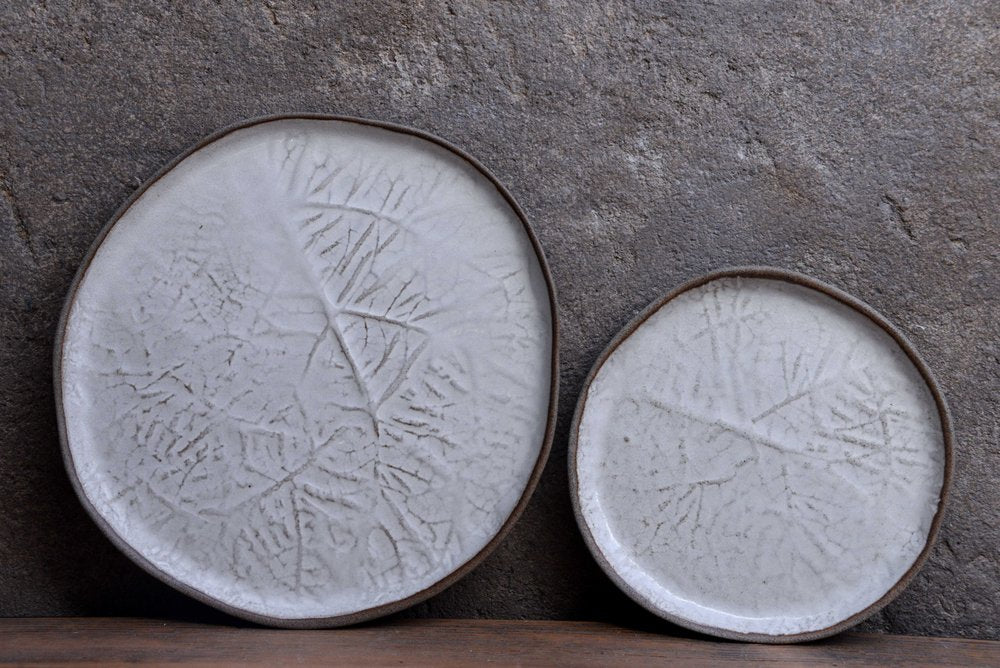 White Leaf - Dinner Set