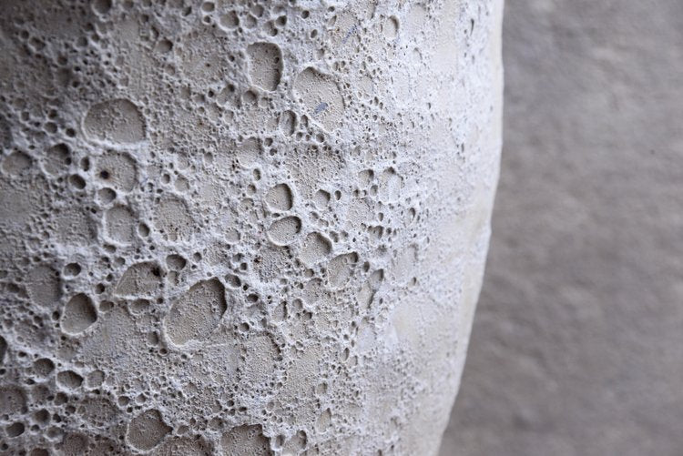 Xl Floor Vase Crater Moon Glaze