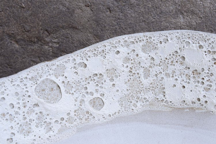 Giant Fruit Bowl - White Moon