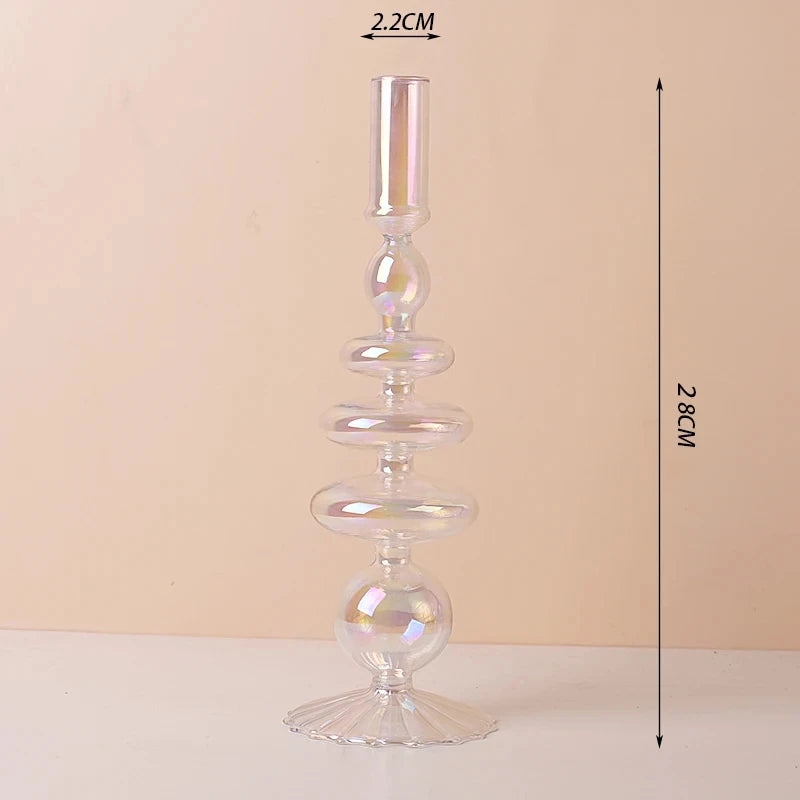 colorful vases