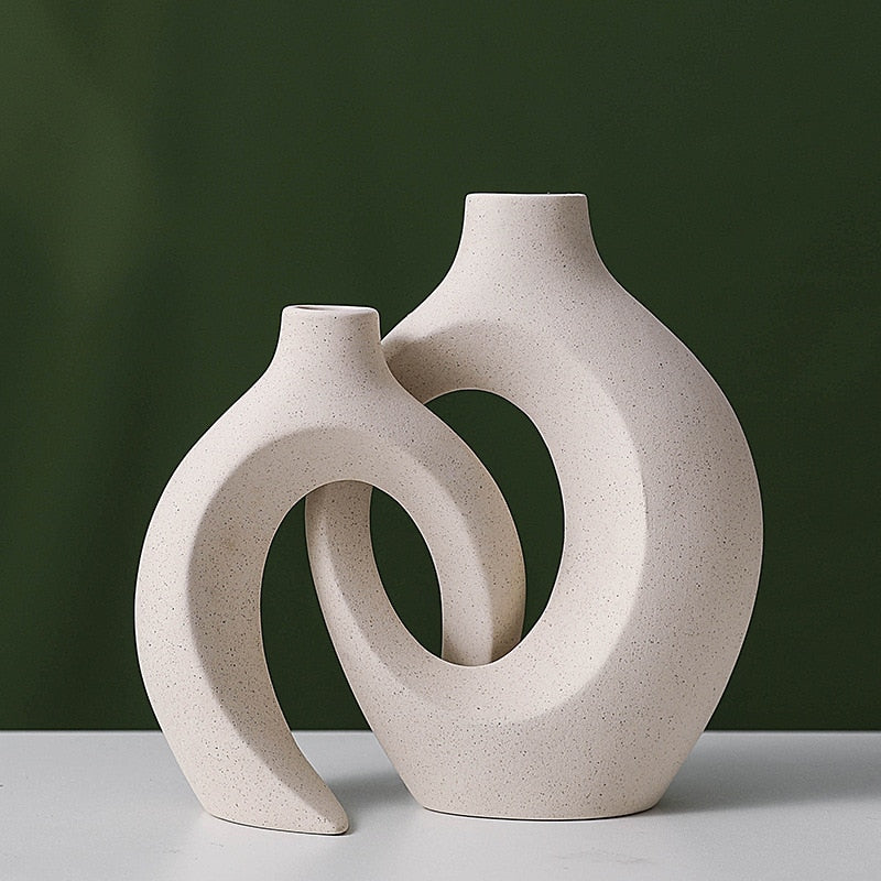 Intertwined Iris Vase Lise Luxury