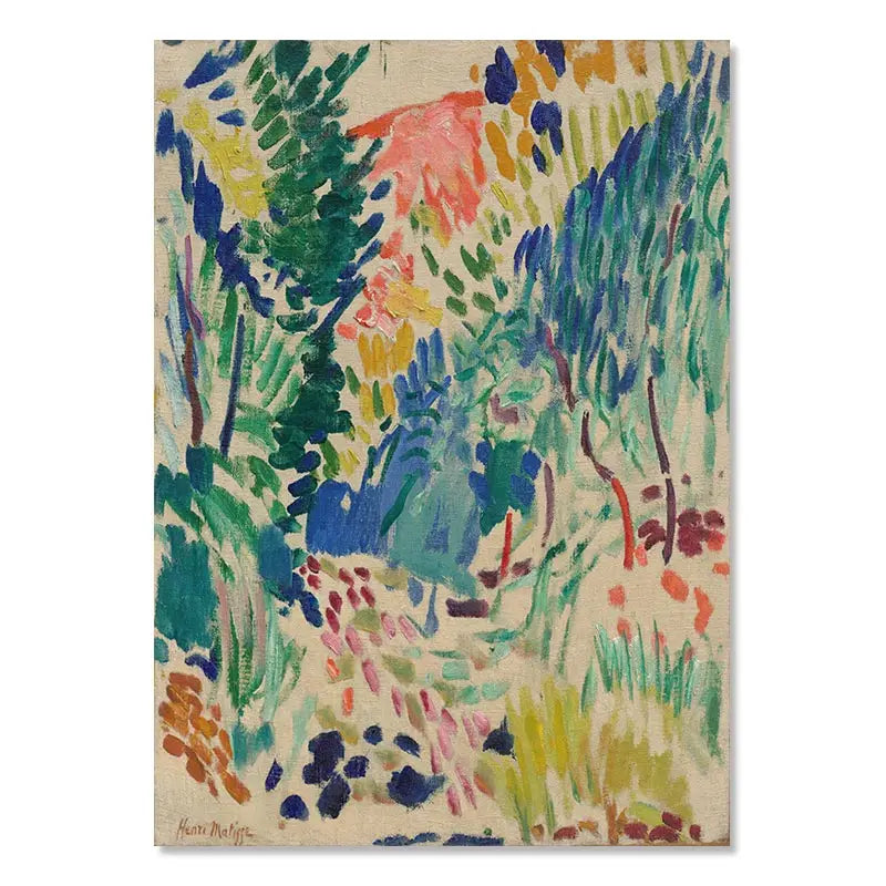 matisse retro still life art posters