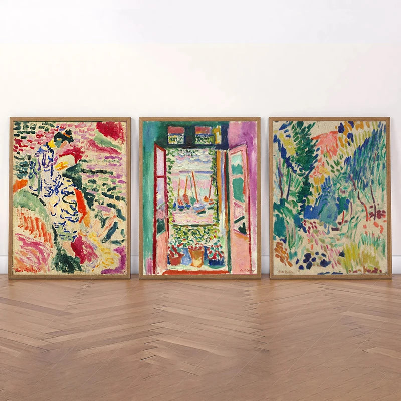 matisse retro still life art posters