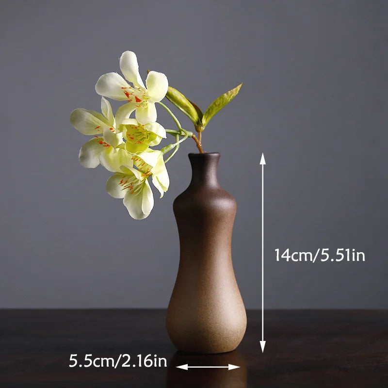retro wabi sabi vase