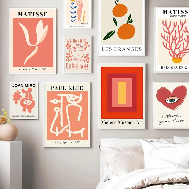 matisse picasso art poster