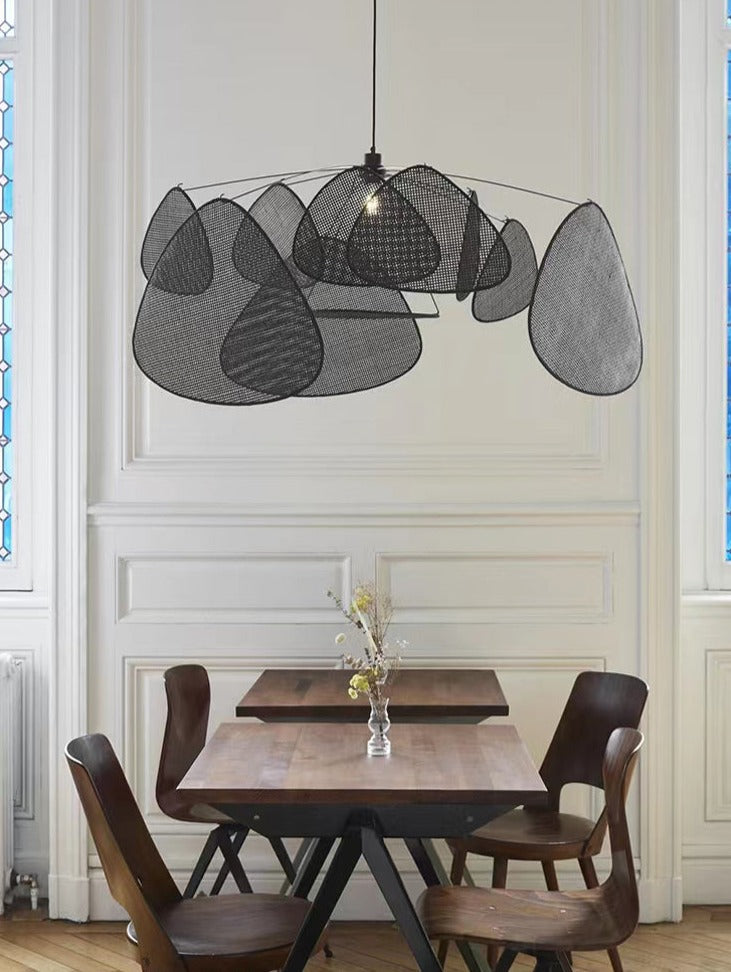 rattan chandelier Lise Luxury