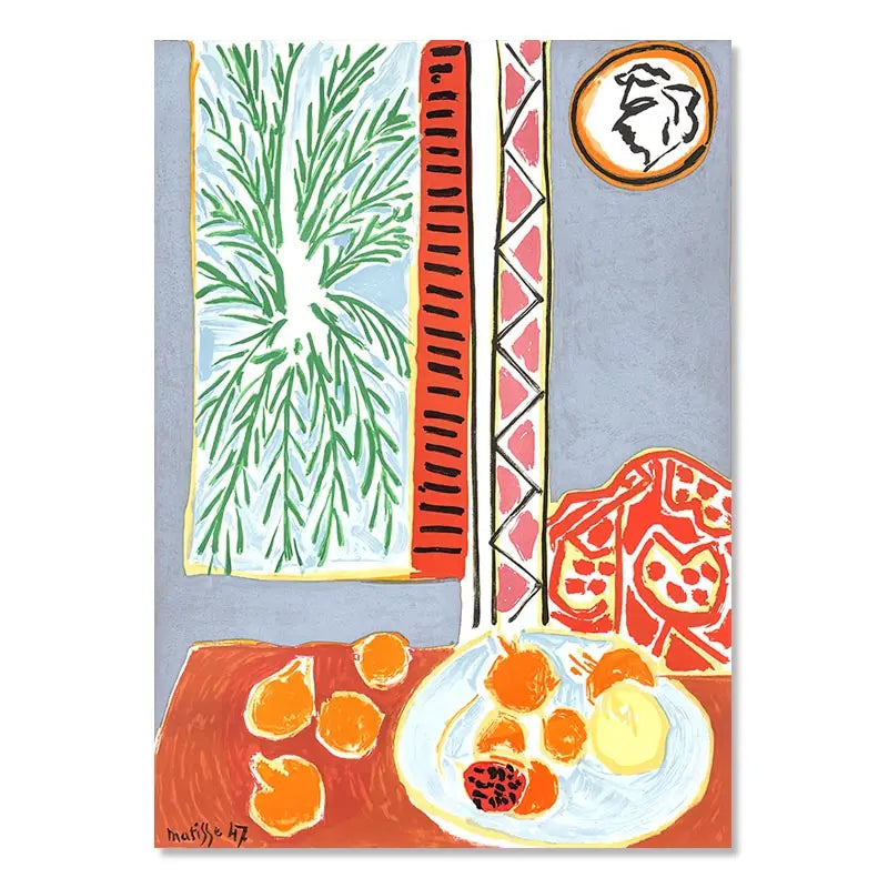 matisse retro still life art posters