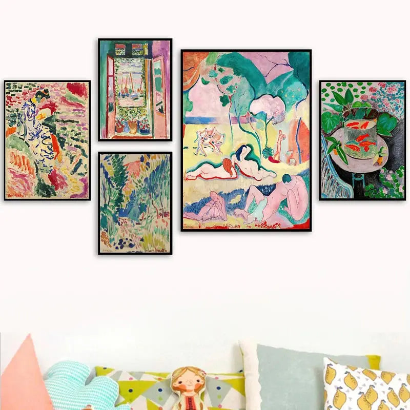 matisse retro still life art posters