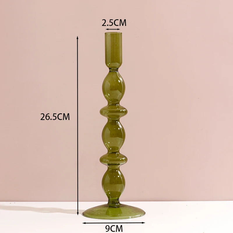 colorful vases