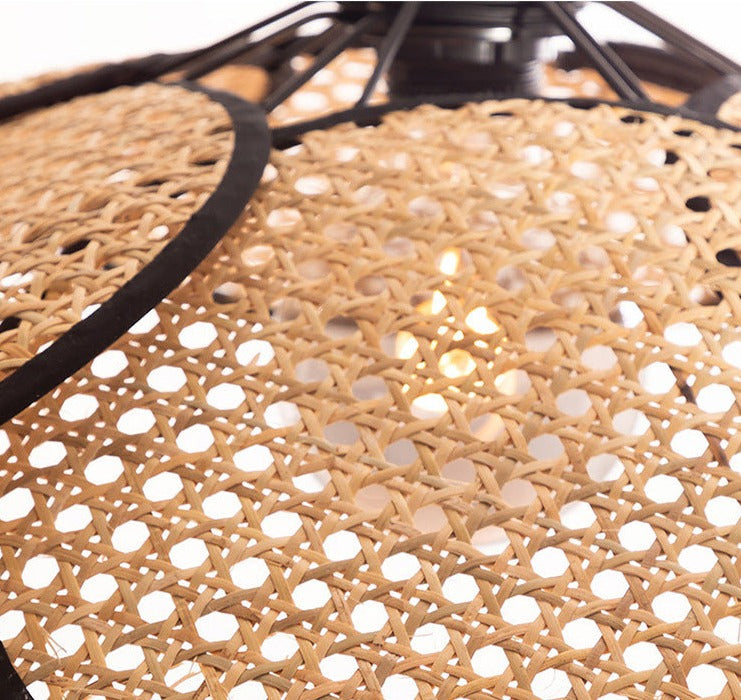 rattan chandelier Lise Luxury