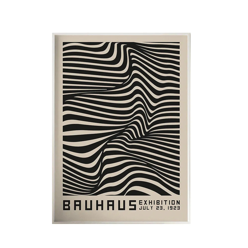 Bauhaus abstract poster