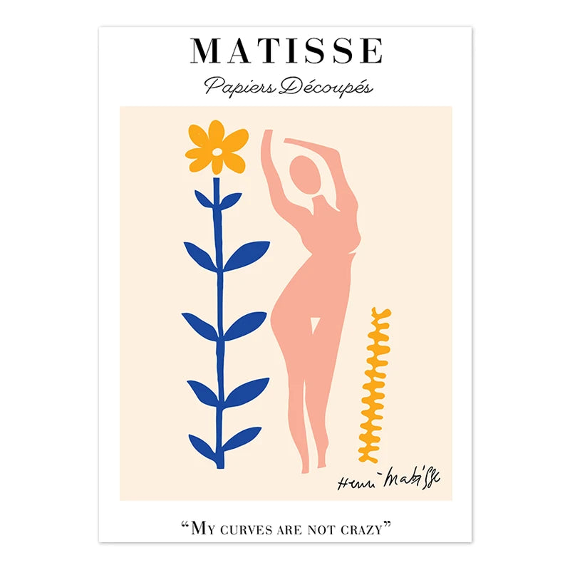 matisse picasso art poster