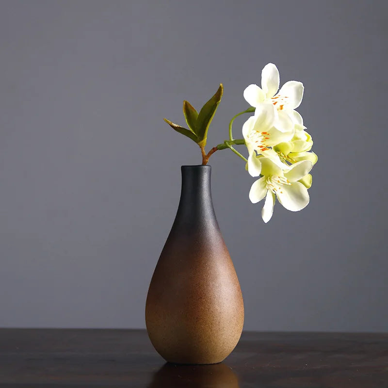 retro wabi sabi vase