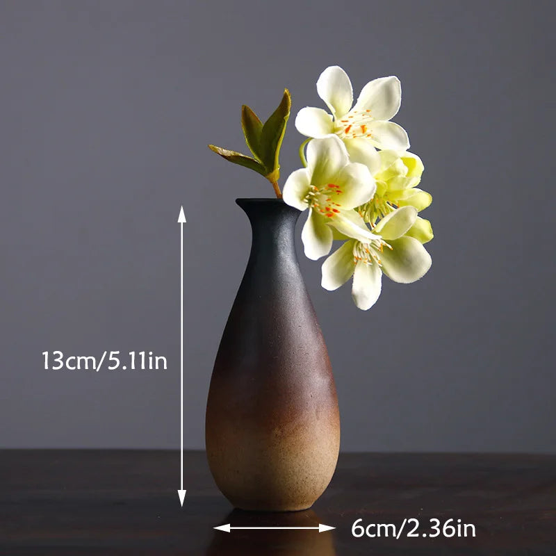 retro wabi sabi vase