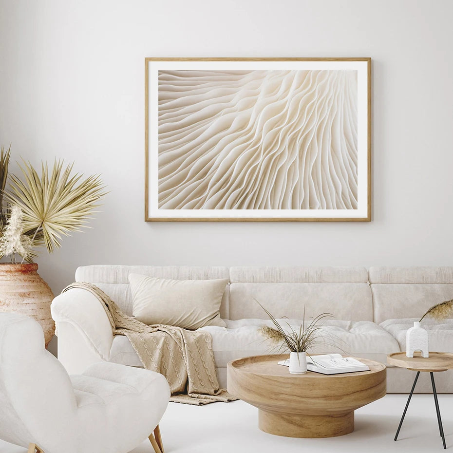 Boho Matisse posters beige white