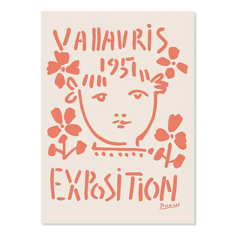 matisse picasso art poster