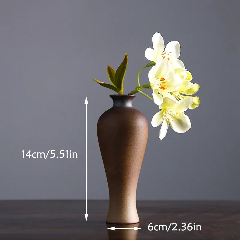 retro wabi sabi vase