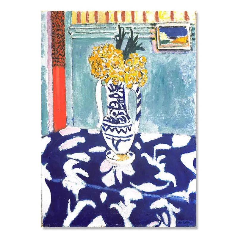 matisse retro still life art posters
