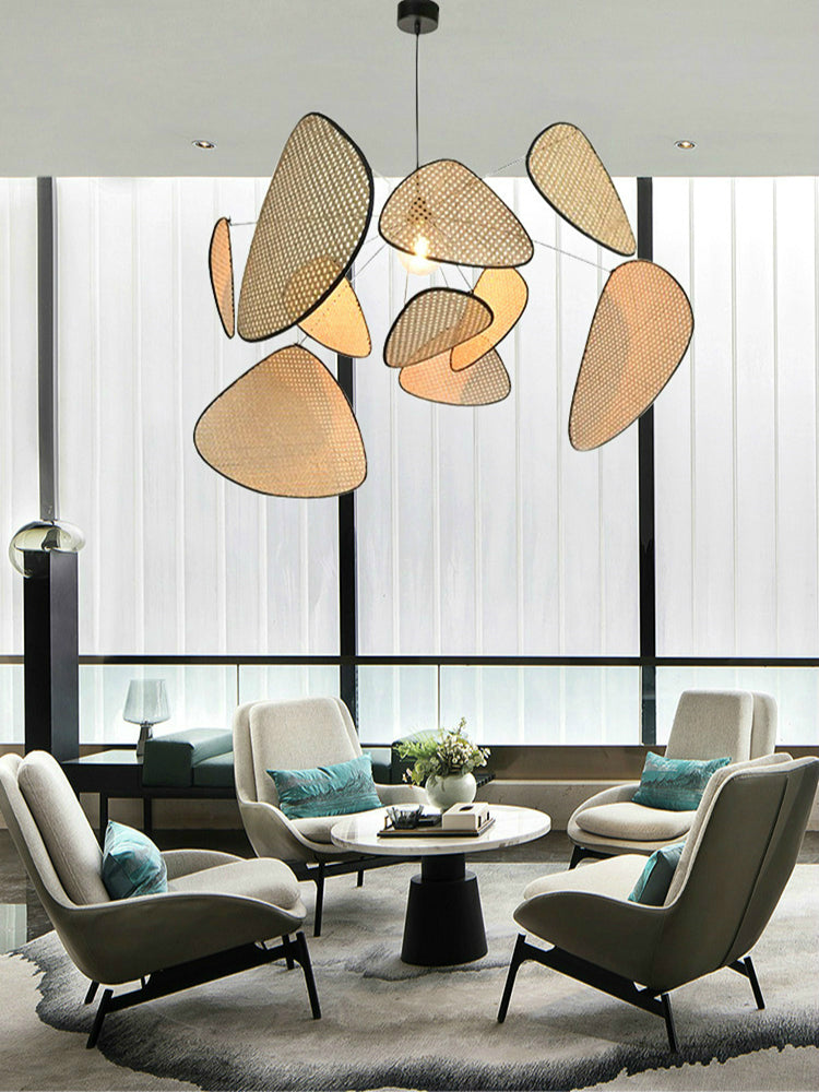 rattan chandelier Lise Luxury