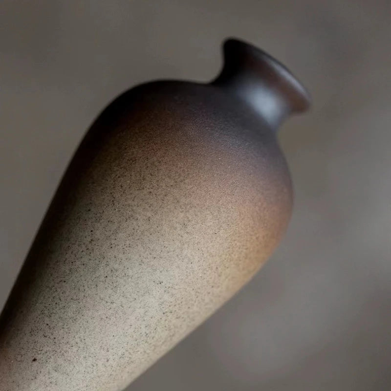 retro wabi sabi vase