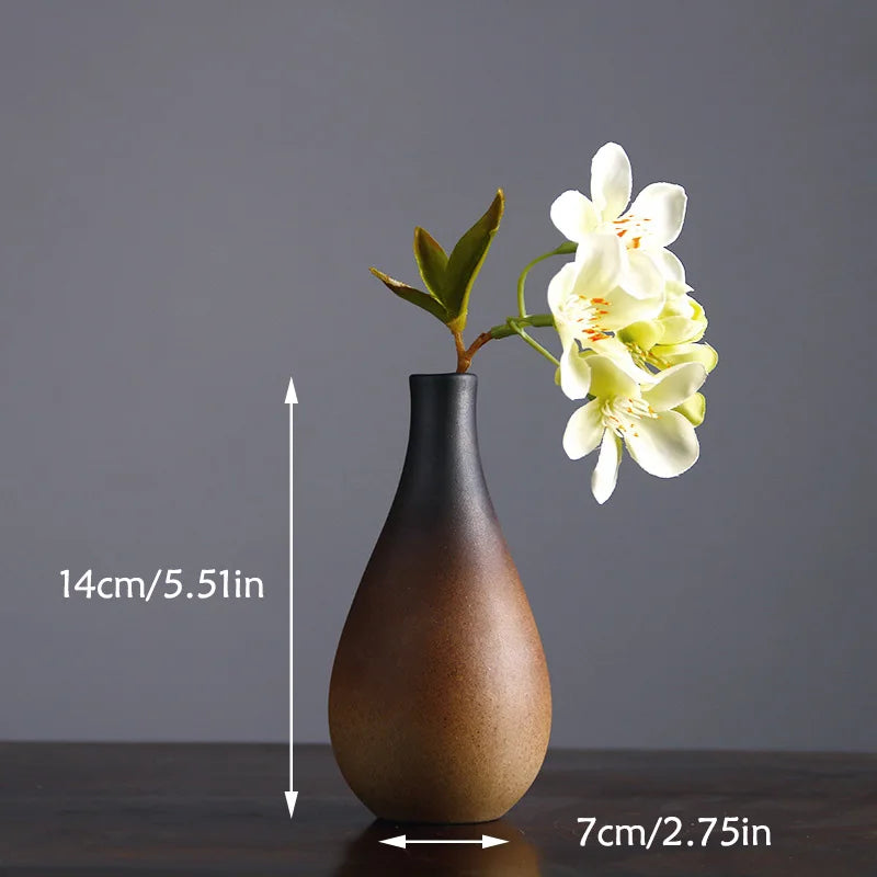 retro wabi sabi vase