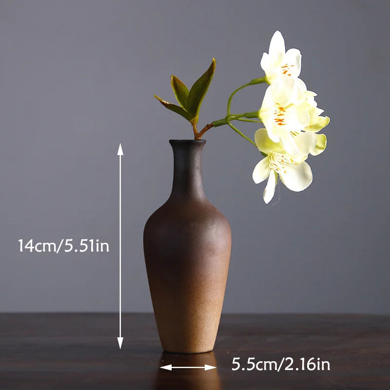 retro wabi sabi vase