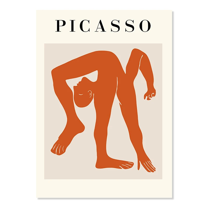 matisse picasso art poster