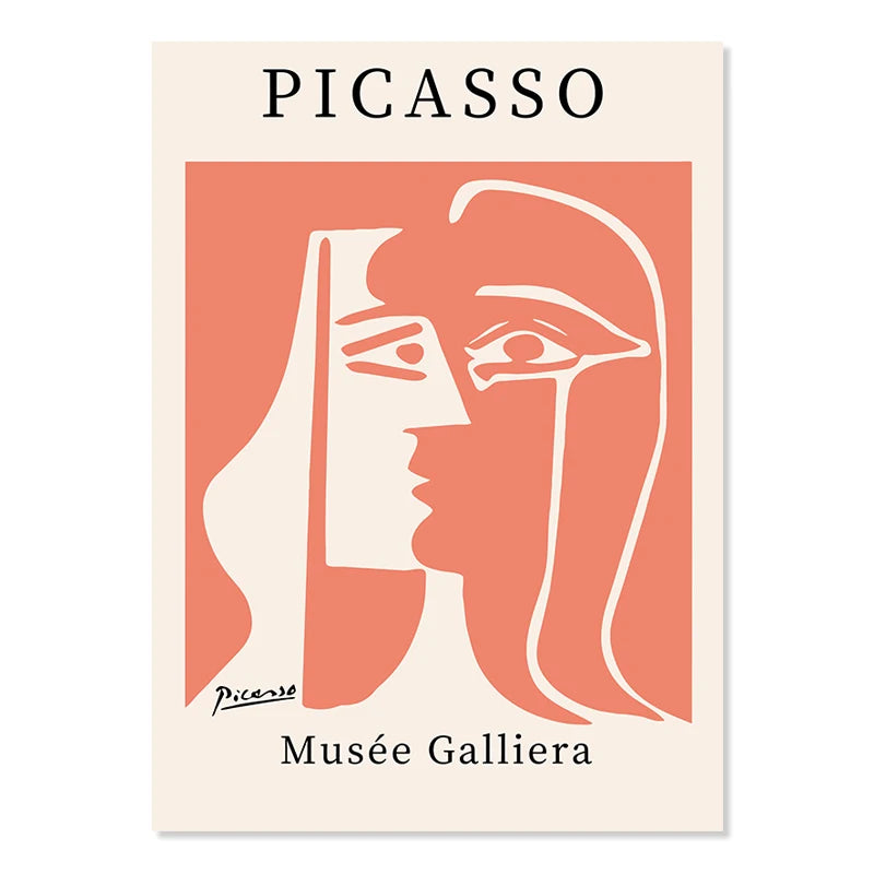 matisse picasso art poster