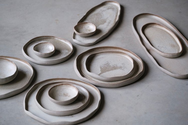 Stone “Dune” - Dinner Set