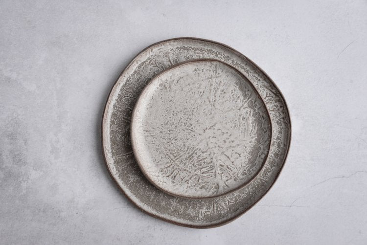 Beige Leaf - Dinner Set