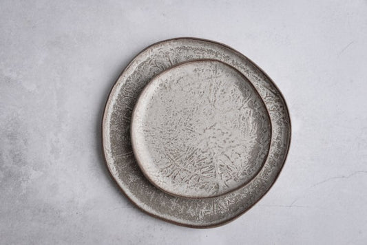 Beige Leaf - Dinner Set