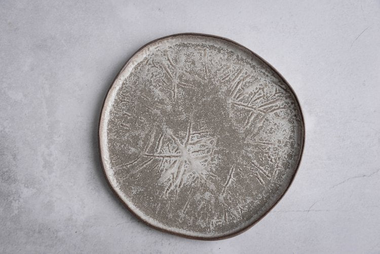 Beige Leaf - Dinner Set