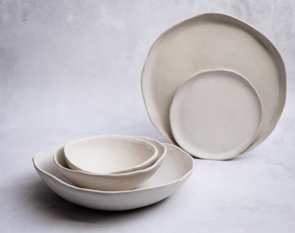 SAHARA - BEIGE PORCELAIN DINNER SET