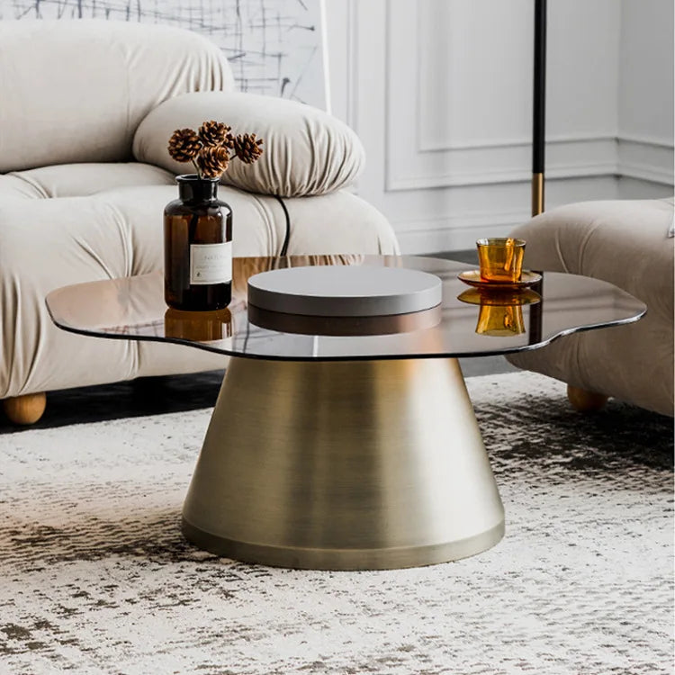 glass table
