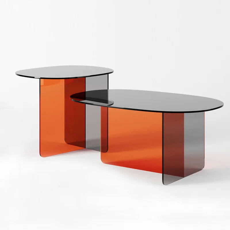 spirited sam - oval coffee table
