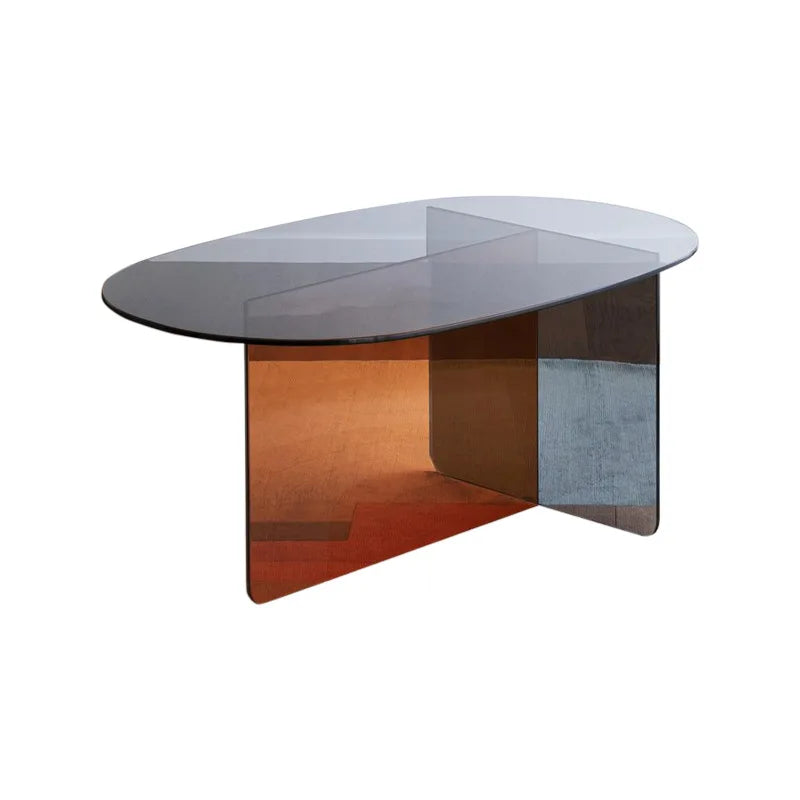 spirited sam - oval coffee table