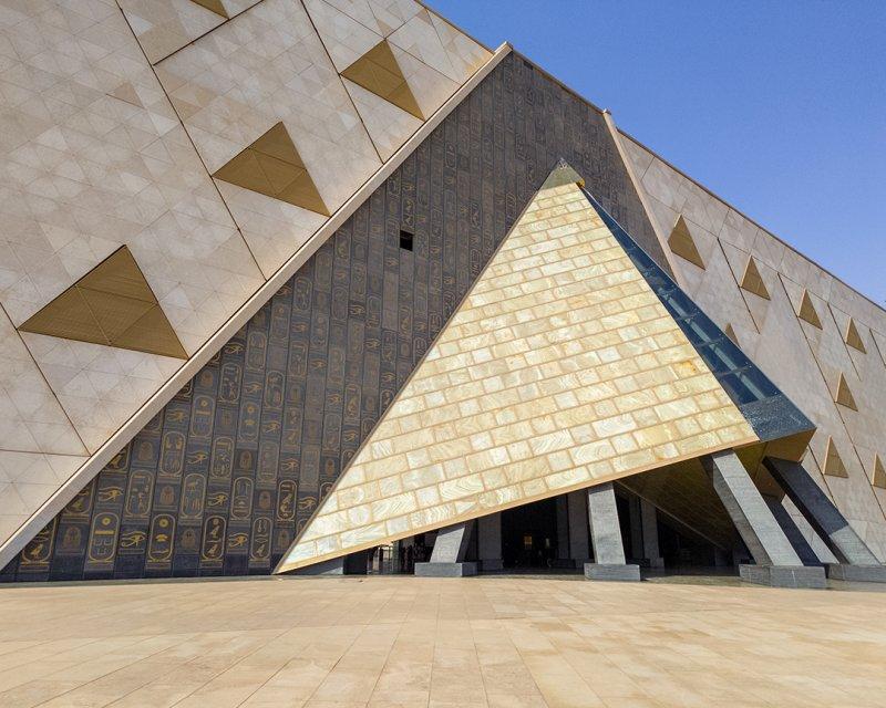 Grand Egyptian Museum entrance