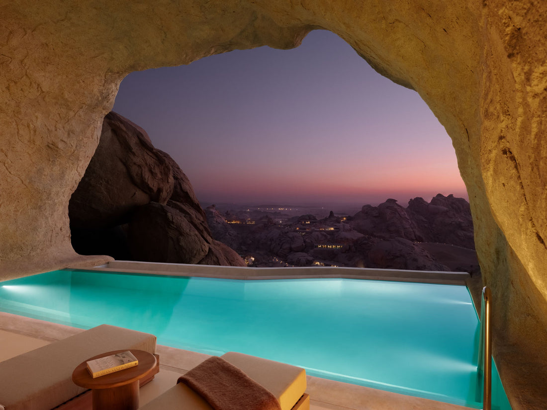 Desert Rock: Where Architecture Disappears Into the Saudi Desert