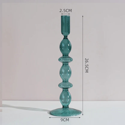 colorful vases