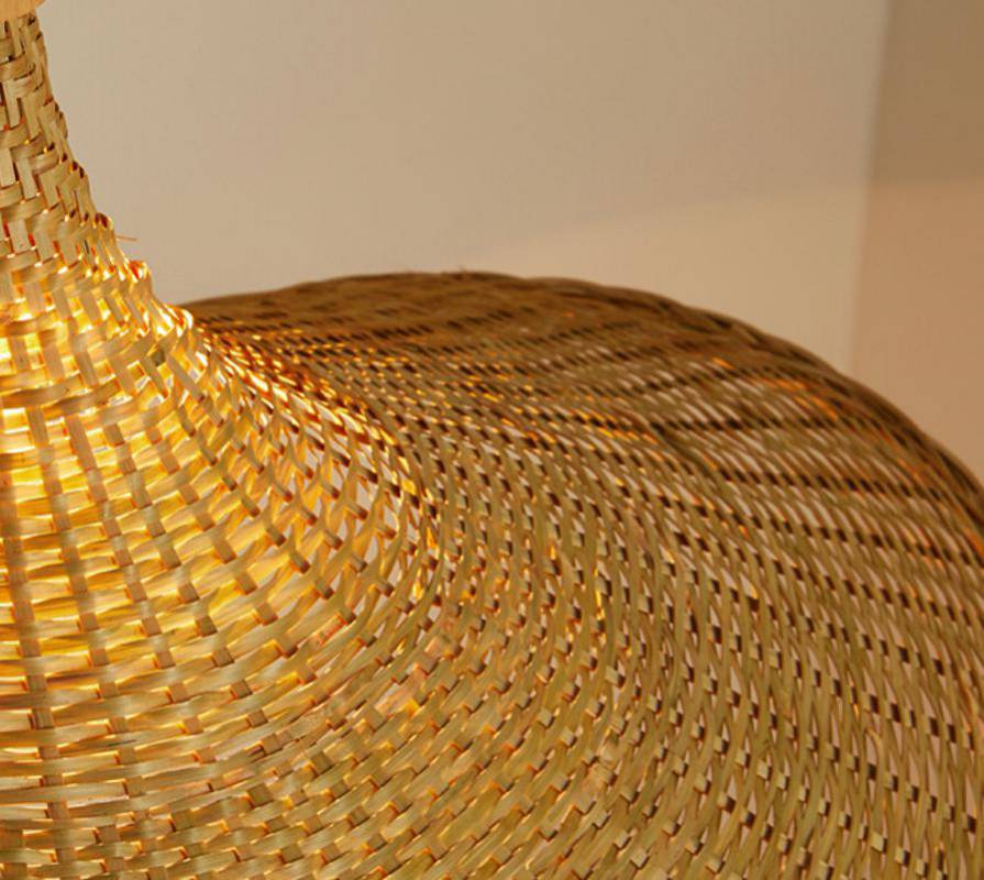 Hand Woven Bamboo Lamp Lise Luxury
